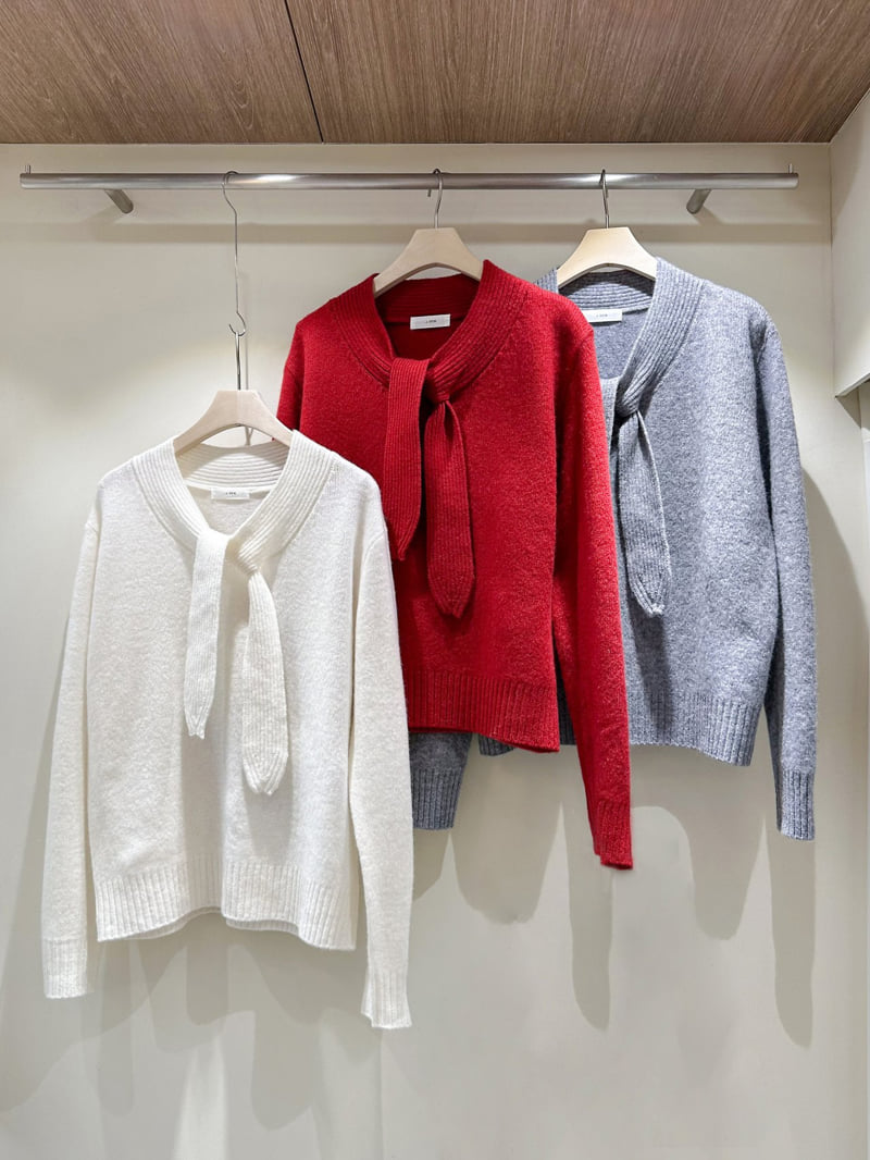 J dew - Korean Women Fashion - #momslook - Petite Tie Knit