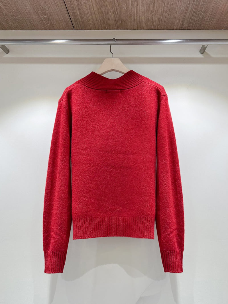 J dew - Korean Women Fashion - #momslook - Petite Tie Knit - 5