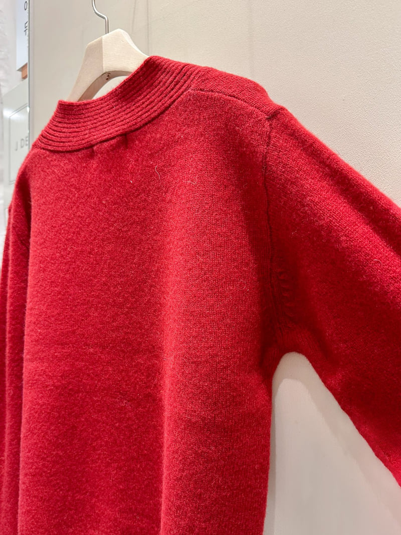 J dew - Korean Women Fashion - #momslook - Petite Tie Knit - 9