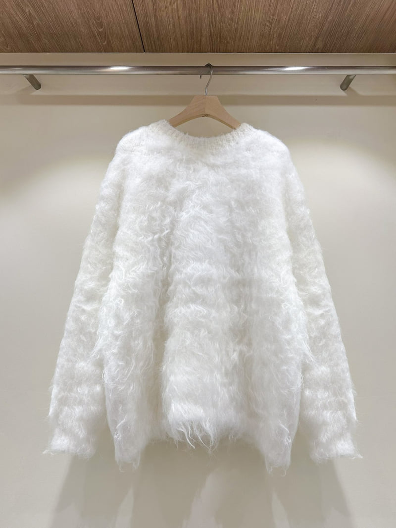 J dew - Korean Women Fashion - #momslook - Cotton Candy Brushed Knit - 2