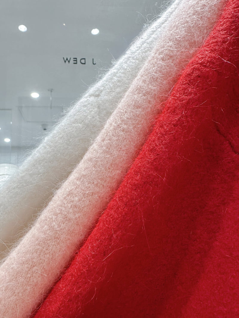 J dew - Korean Women Fashion - #momslook - Angora Poppy Knit - 11