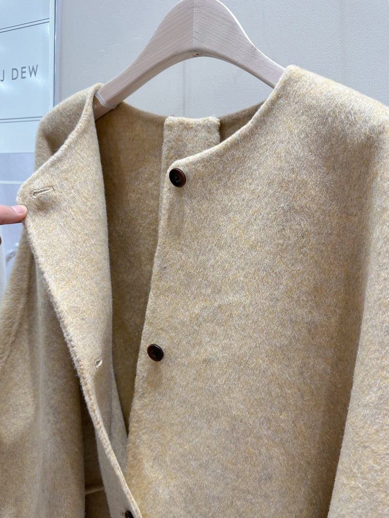 J dew - Korean Women Fashion - #momslook - Puff Sleeve Handmade Jacket - 9