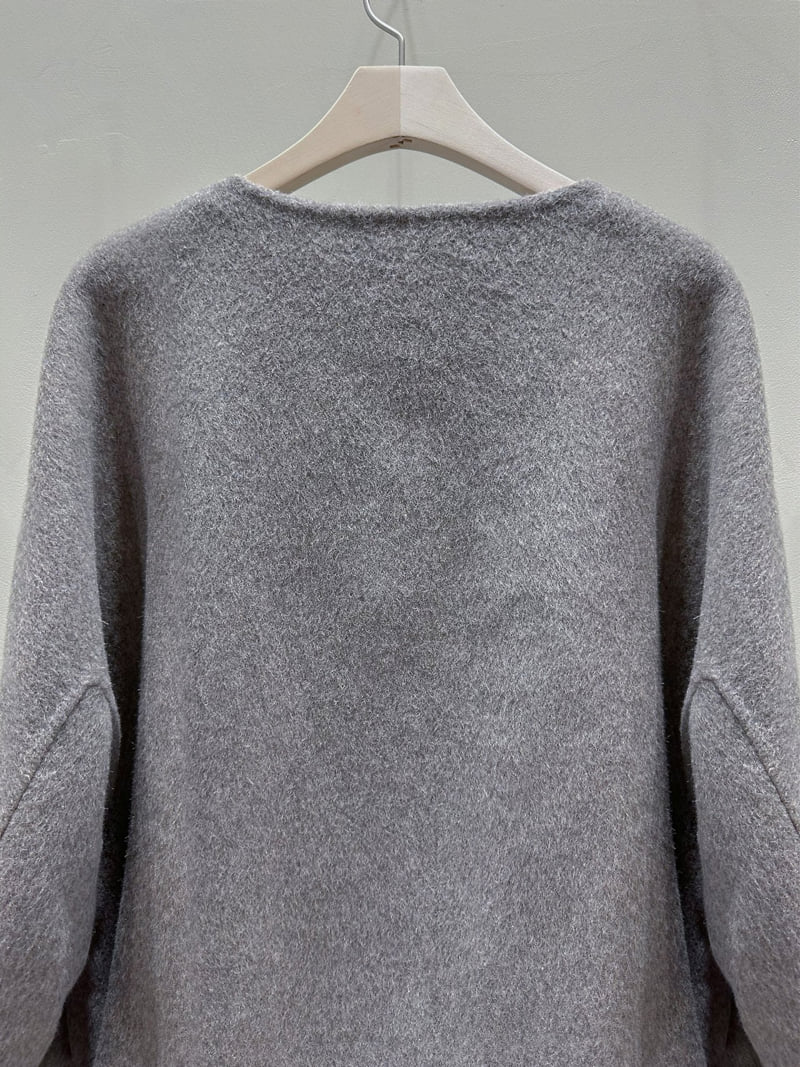 J dew - Korean Women Fashion - #pursuepretty - Round Neck Avant Handmade Coat - 7