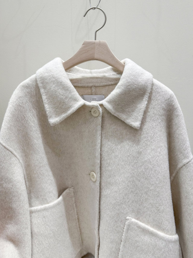 J dew - Korean Women Fashion - #pursuepretty - Salt Handmade Coat - 6