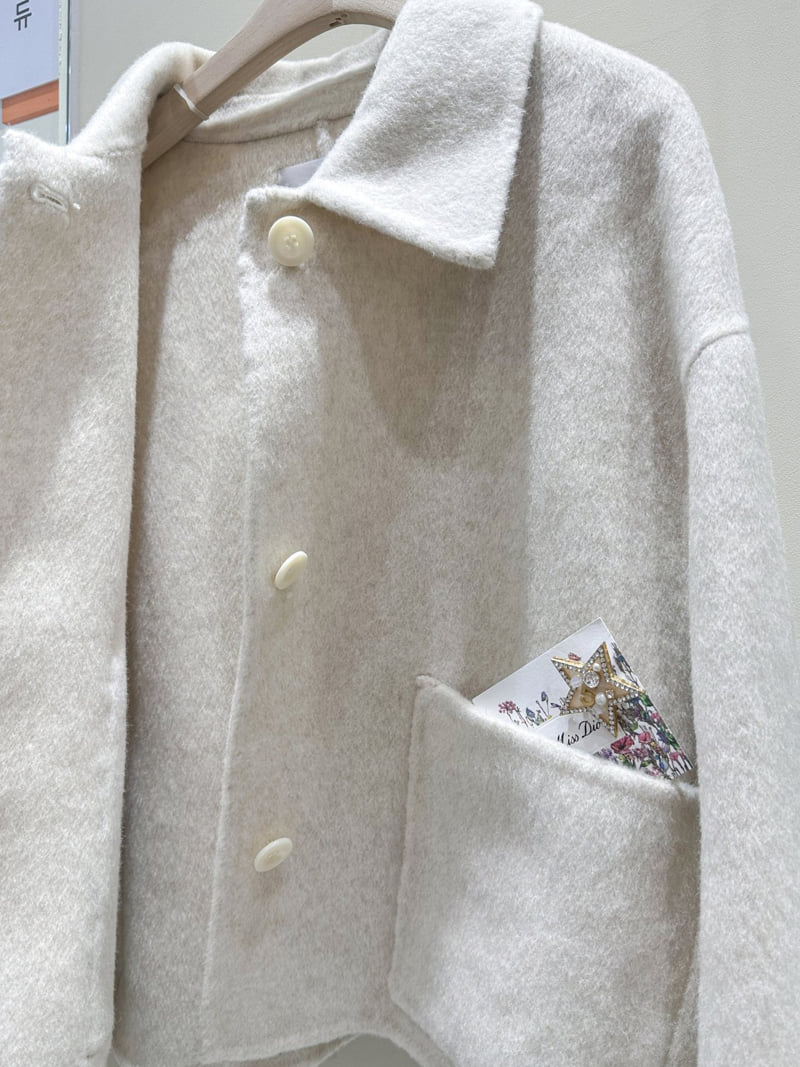 J dew - Korean Women Fashion - #romanticstyle - Salt Handmade Coat - 8