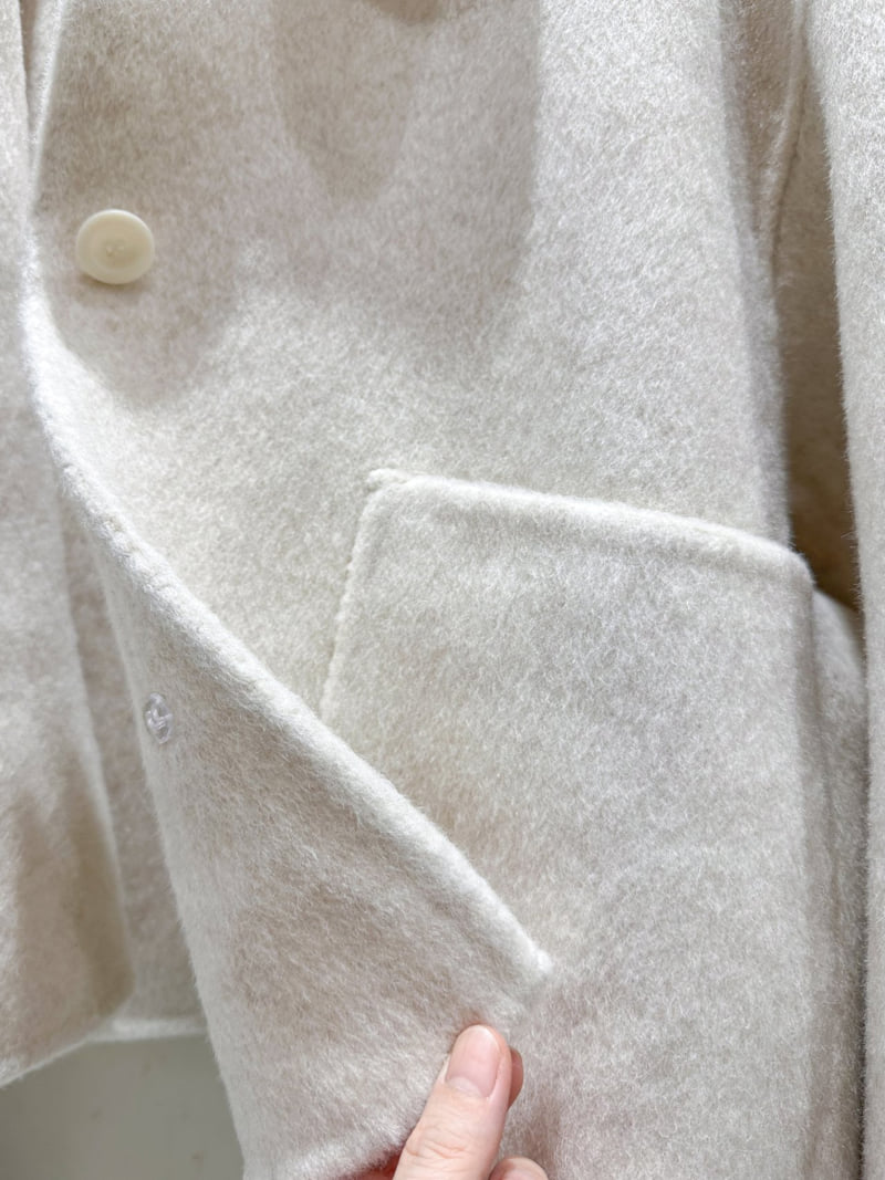 J dew - Korean Women Fashion - #thatsdarling - Salt Handmade Coat - 10