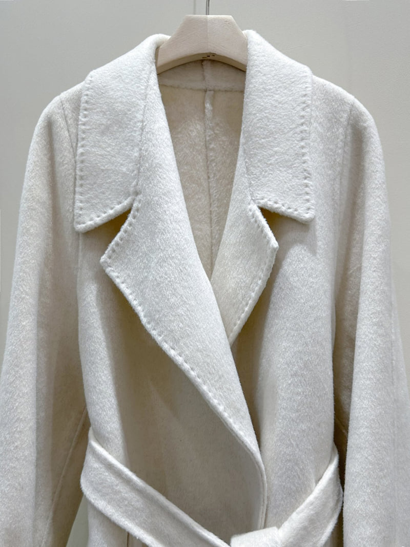 J dew - Korean Women Fashion - #vintageinspired - Hosi Handmade Long Coat - 6