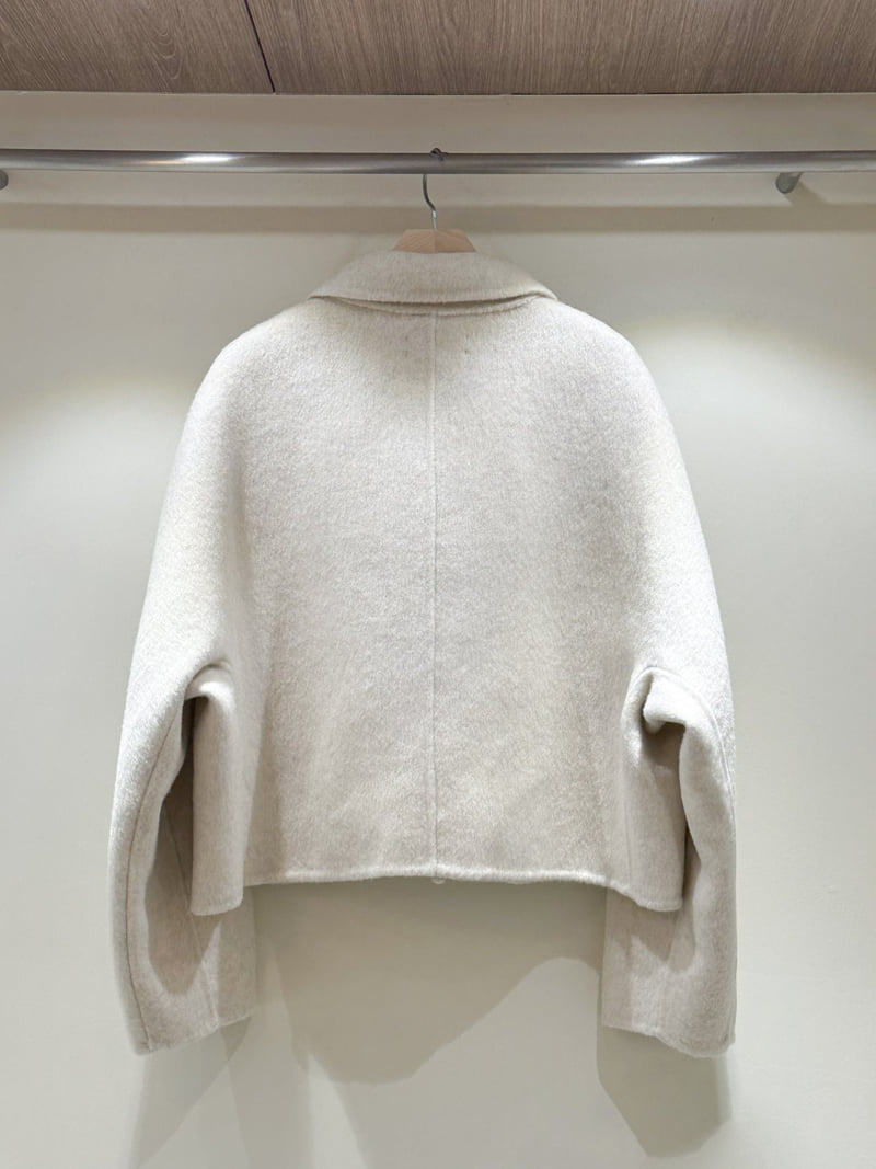 J dew - Korean Women Fashion - #vintagekidsstyle - Salt Handmade Coat - 5