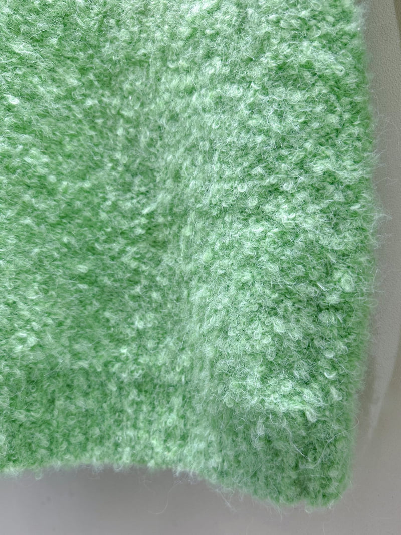 J dew - Korean Women Fashion - #womensfashion - Pom Pom Bouclé Knit - 10