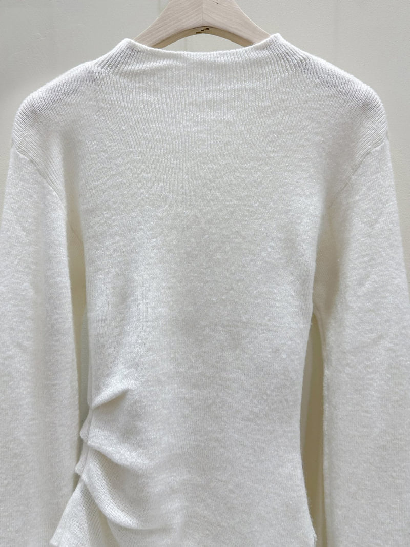 J dew - Korean Women Fashion - #womensfashion - Side Shirring Ribbed Knit - 7
