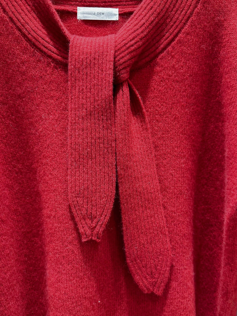 J dew - Korean Women Fashion - #womensfashion - Petite Tie Knit - 10