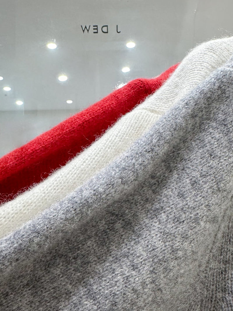 J dew - Korean Women Fashion - #womensfashion - Petite Tie Knit - 12