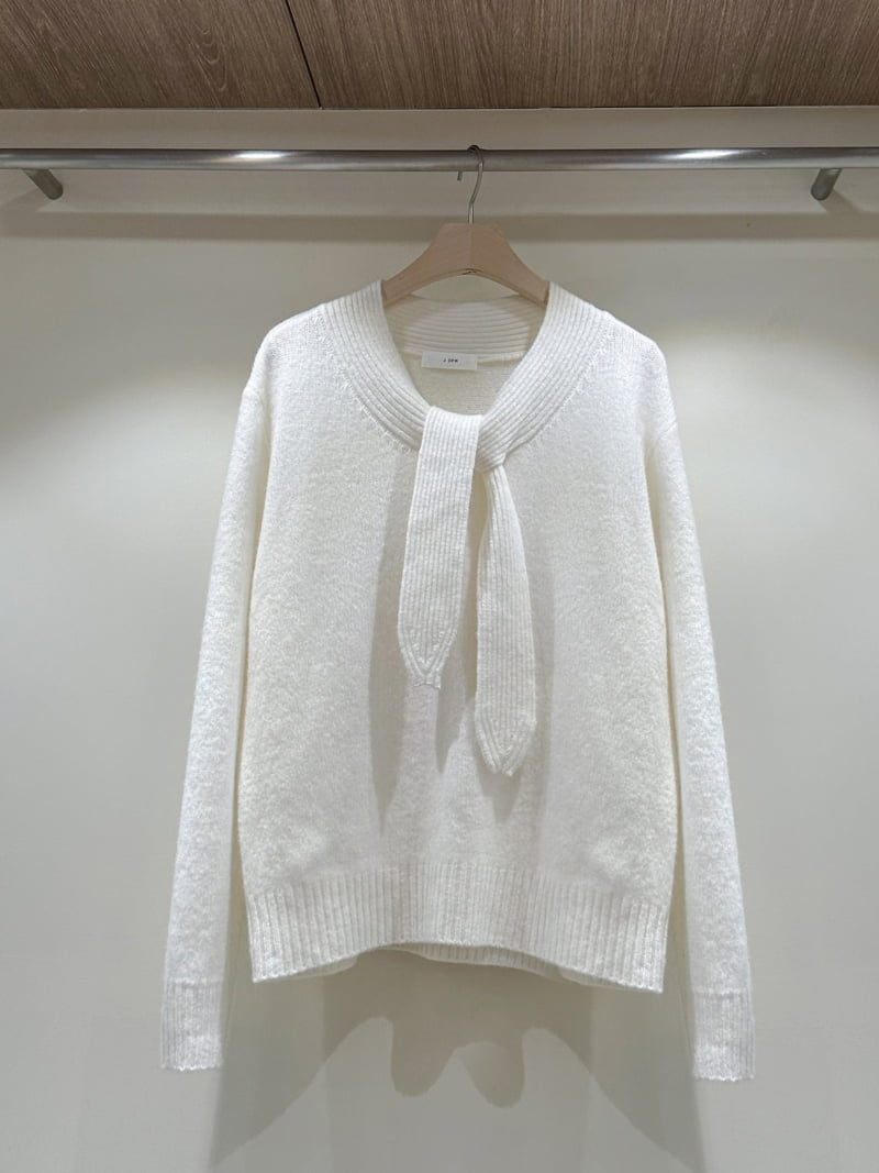 J dew - Korean Women Fashion - #womensfashion - Petite Tie Knit - 2