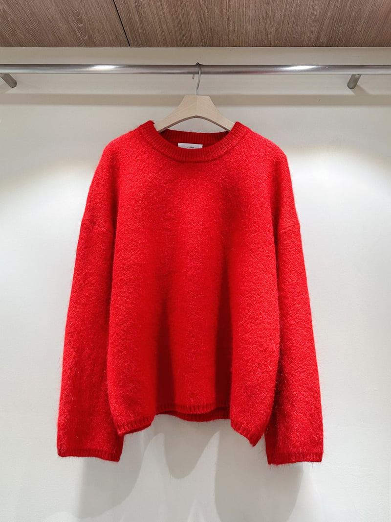 J dew - Korean Women Fashion - #momslook - Angora Poppy Knit - 4