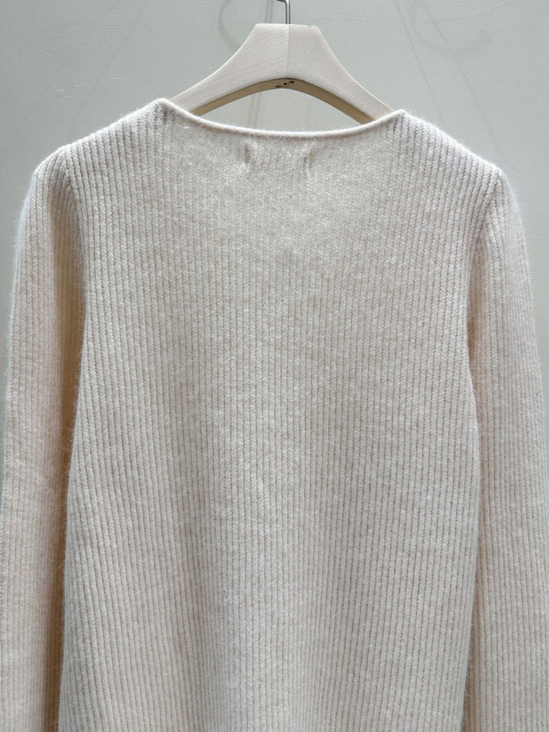 J dew - Korean Women Fashion - #womensfashion - Raccoon Wool Fold Knit - 7