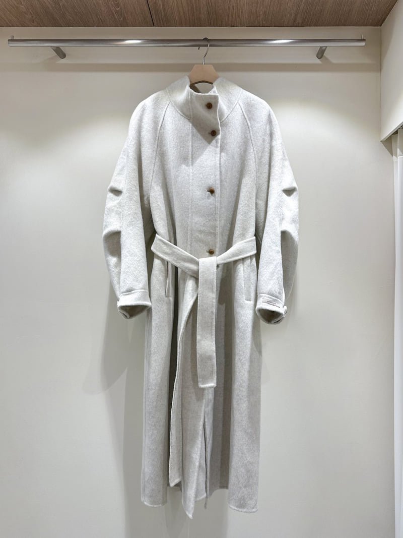 J dew - Korean Women Fashion - #womensfashion - Sleeve Pleat Handmade Long Coat - 2