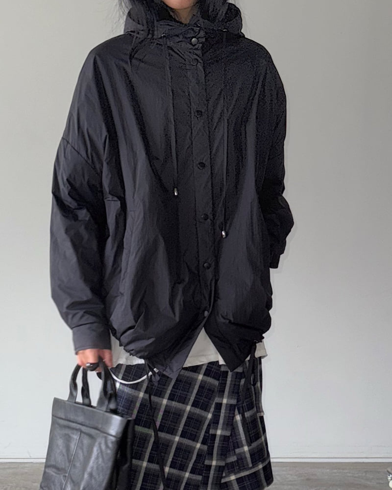 Jade Market - Korean Women Fashion - #momslook - Hooded Padding Jacket - 5