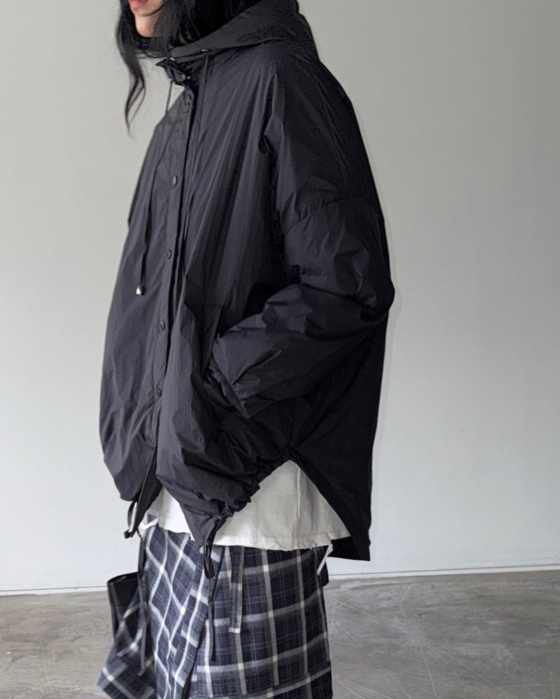 Jade Market - Korean Women Fashion - #momslook - Hooded Padding Jacket - 9