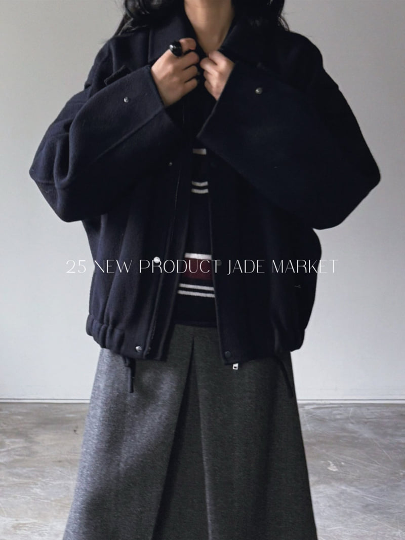 Jade Market - Korean Women Fashion - #momslook - Handmade Regular Jumper - 2