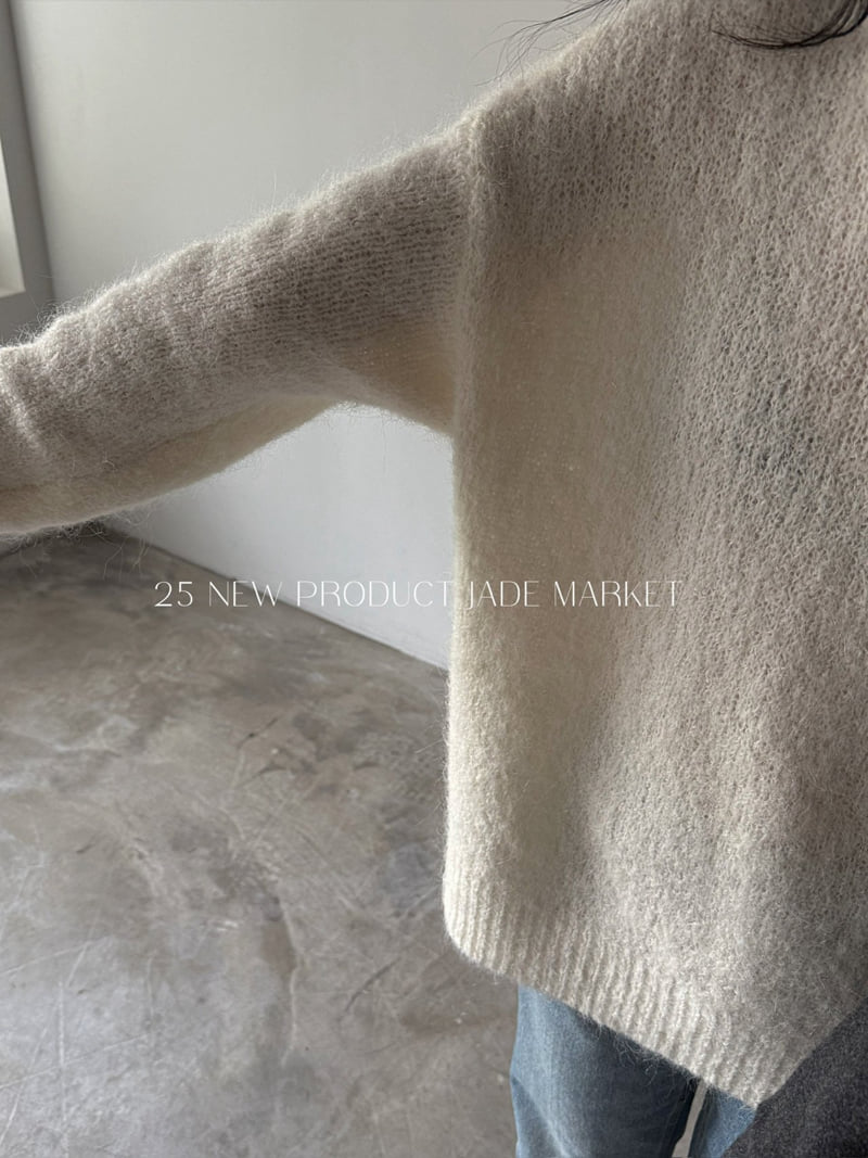 Jade Market - Korean Women Fashion - #momslook - Warm Plain Knit - 5