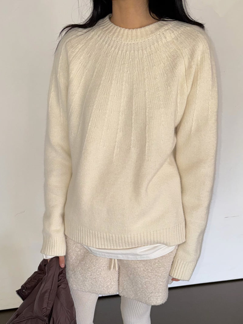 Jade Market - Korean Women Fashion - #momslook - Wholegarment Knit - 7