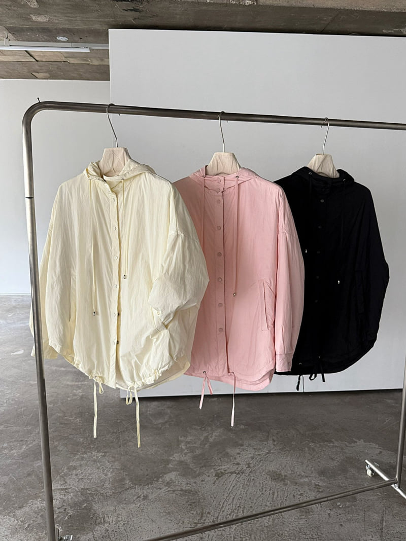 Jade Market - Korean Women Fashion - #thelittlethings - Hooded Padding Jacket - 2
