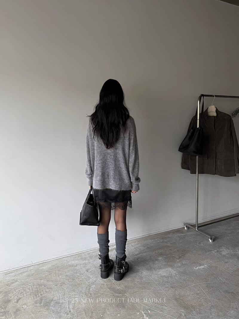 Jade Market - Korean Women Fashion - #thelittlethings - Cozy Soft Chard Knit - 3