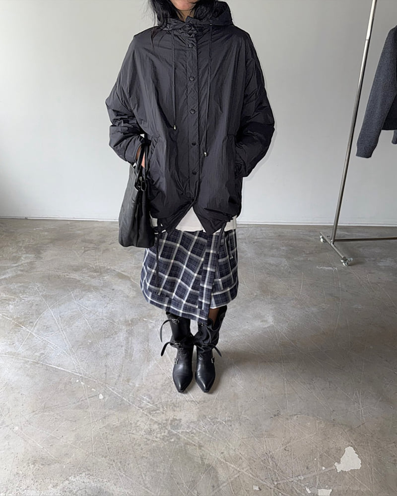 Jade Market - Korean Women Fashion - #womensfashion - Hooded Padding Jacket - 10