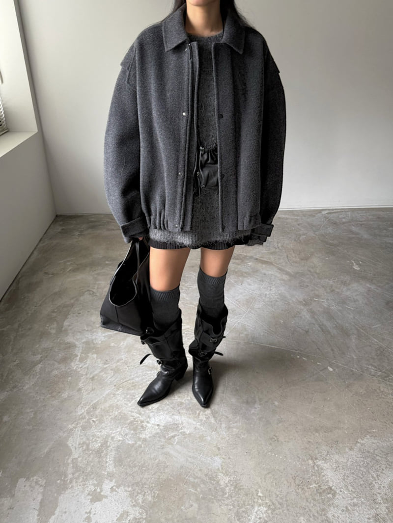 Jade Market - Korean Women Fashion - #womensfashion - Handmade Regular Jumper - 11