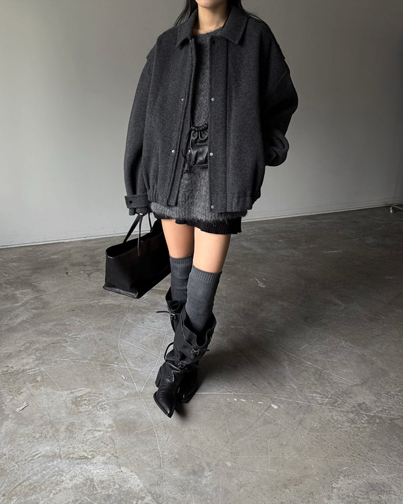 Jade Market - Korean Women Fashion - #womensfashion - Handmade Regular Jumper - 5