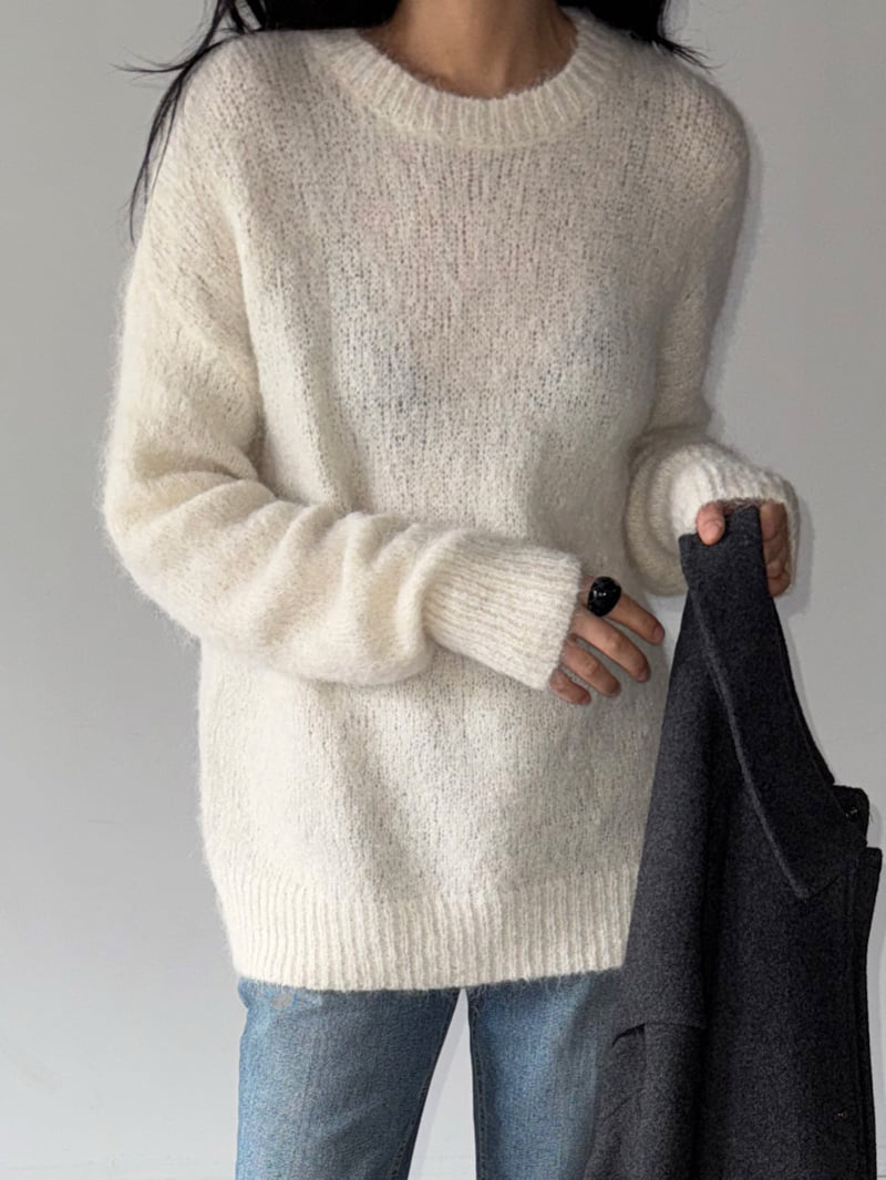 Jade Market - Korean Women Fashion - #womensfashion - Warm Plain Knit - 2