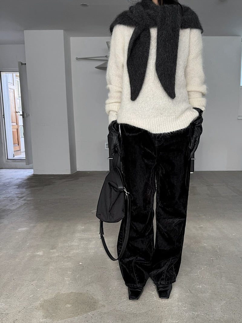 Jade Market - Korean Women Fashion - #womensfashion - Soft Mohair Muffler - 3