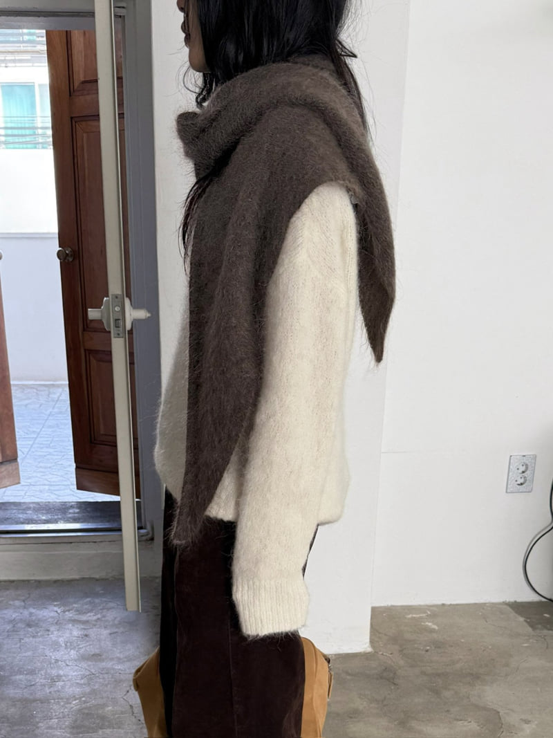 Jade Market - Korean Women Fashion - #womensfashion - Soft Mohair Muffler - 9