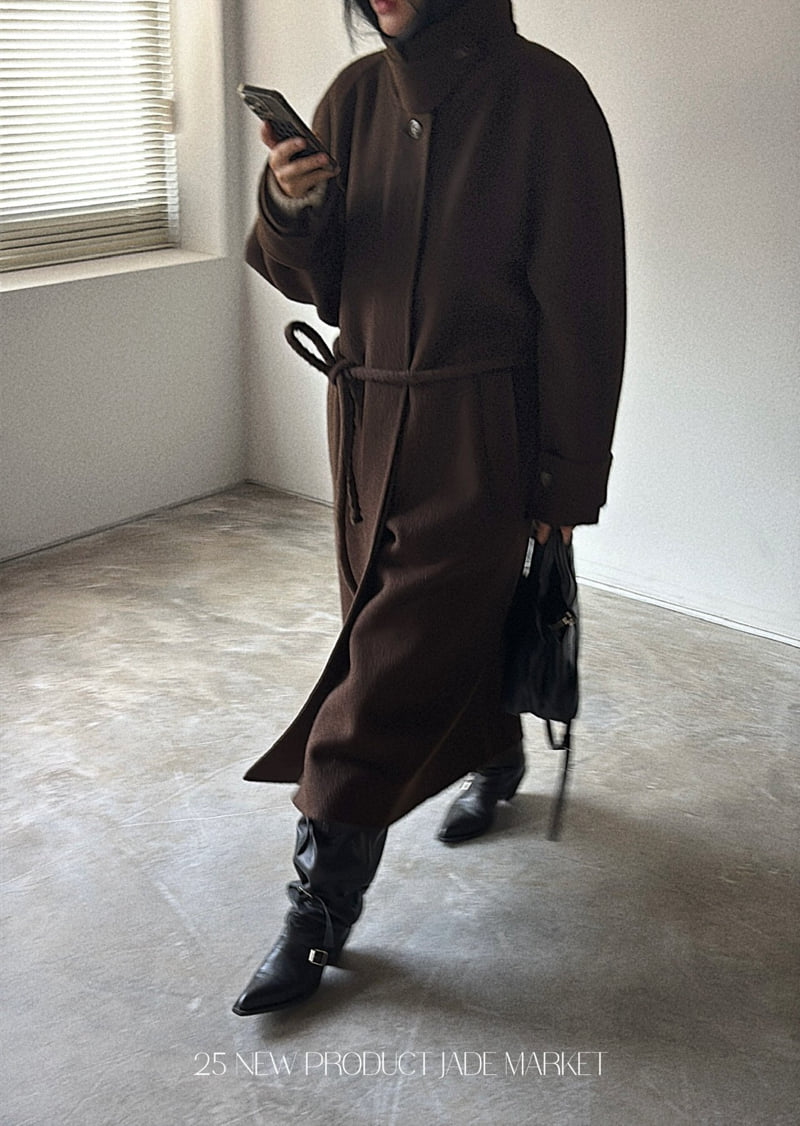 Jade Market - Korean Women Fashion - #womensfashion - Winter Hidden Bijou Coat