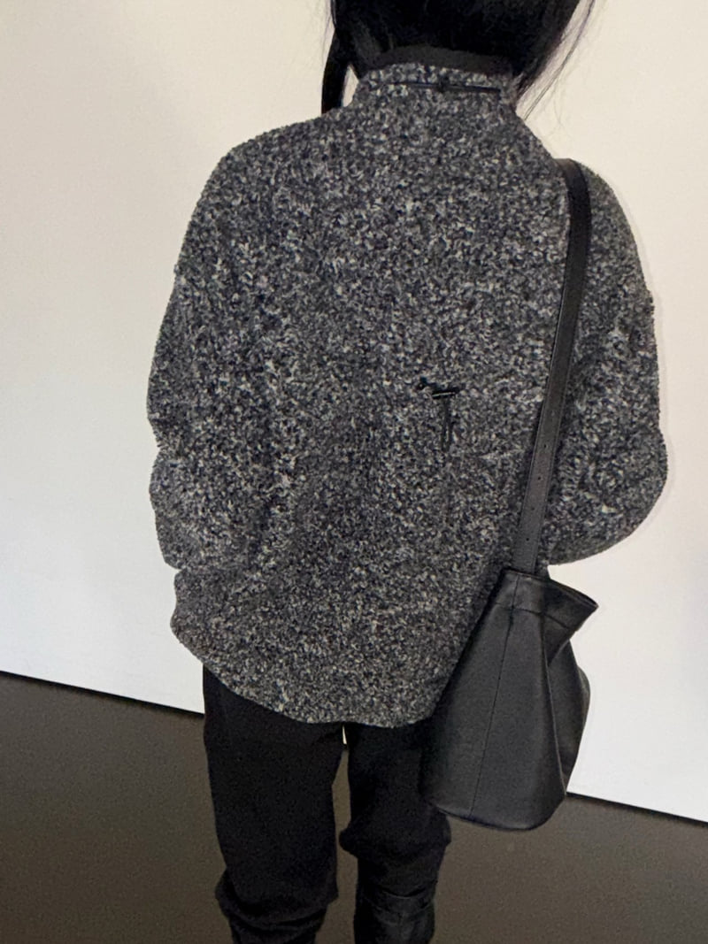 Jade Market - Korean Women Fashion - #womensfashion - Cozy Boucle Fleece Jacket