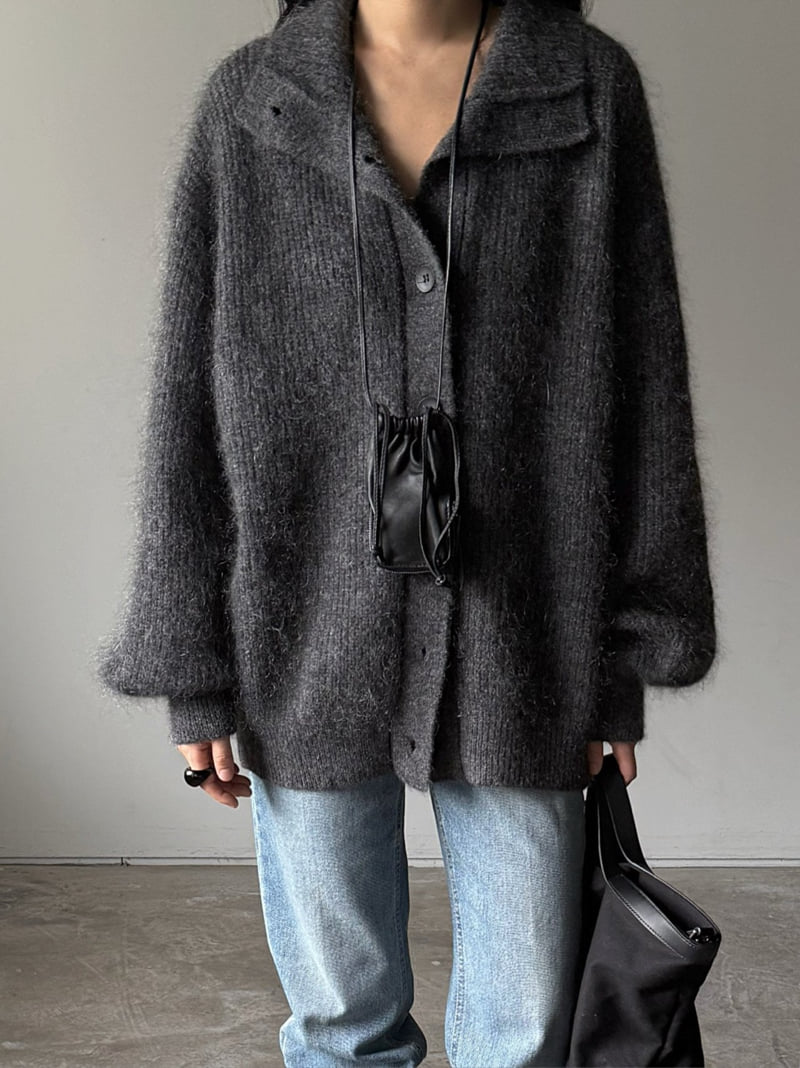 Jade Market - Korean Women Fashion - #womensfashion - Long Turtleneck Cardigan - 8