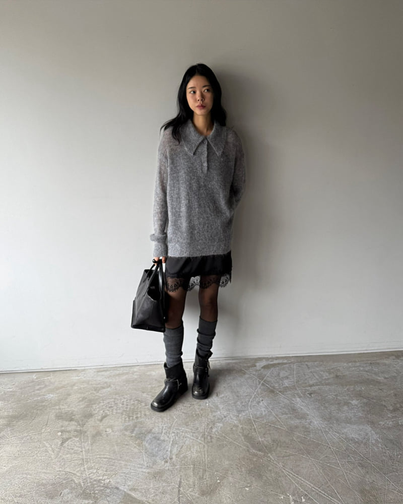Jade Market - Korean Women Fashion - #womensfashion - Cozy Soft Chard Knit - 11