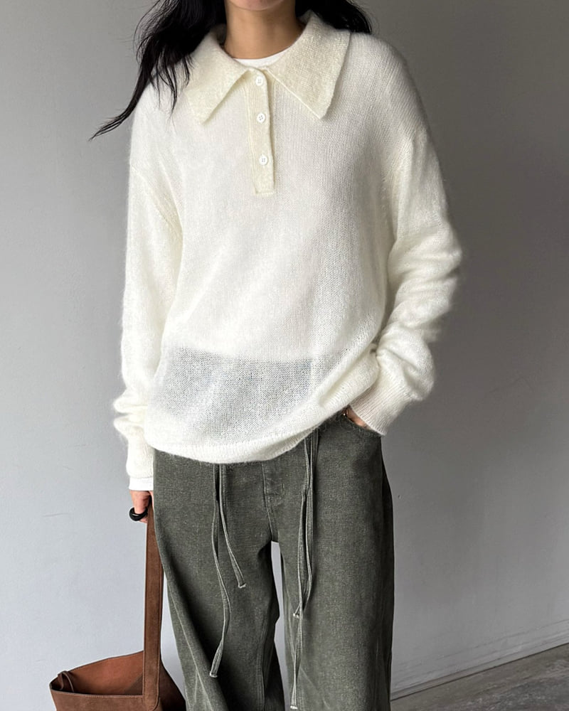 Jade Market - Korean Women Fashion - #womensfashion - Cozy Soft Chard Knit - 5