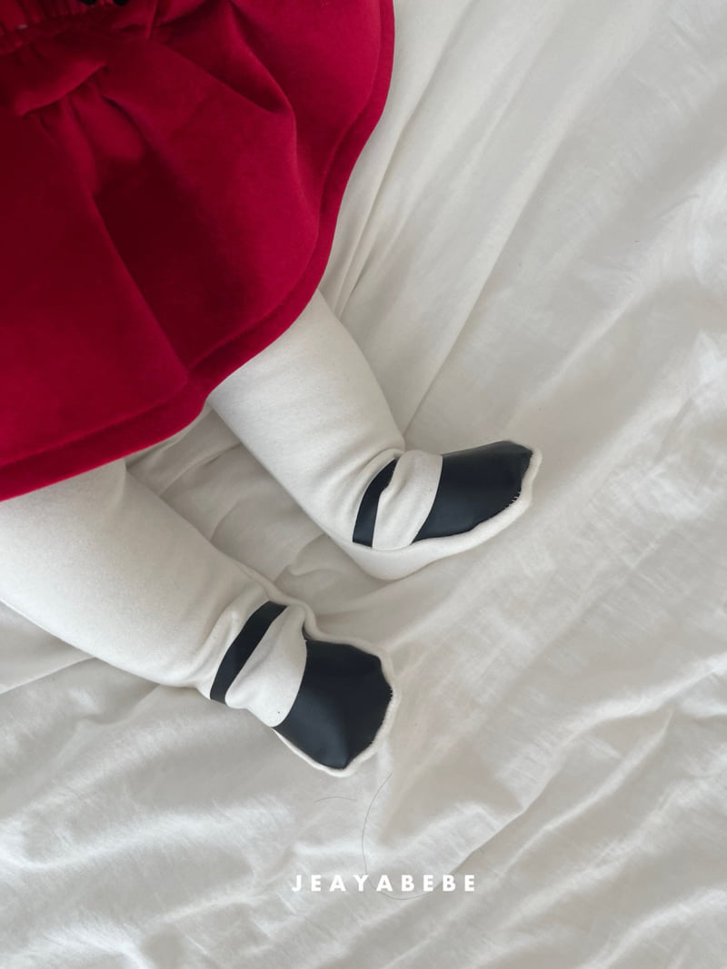 Jeaya & Mymi - Korean Baby Fashion - #babyoutfit - Ballerina Fleece Leggings - 6
