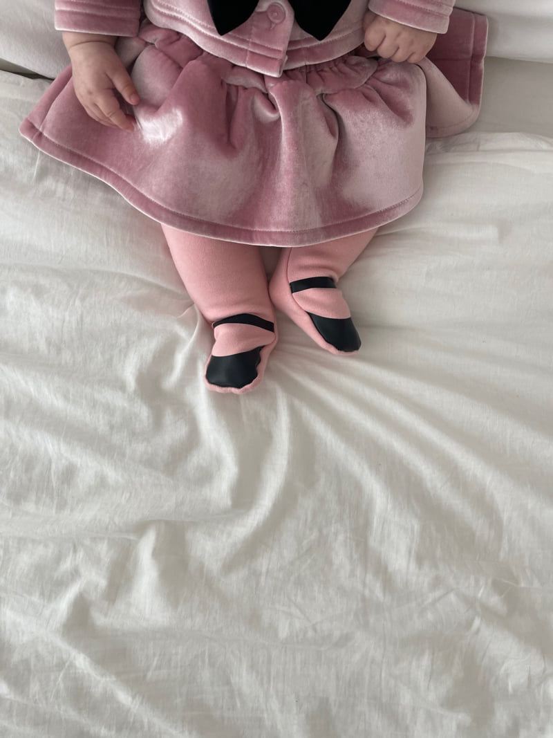 Jeaya & Mymi - Korean Baby Fashion - #babyoutfit - Ballerina Fleece Leggings - 7