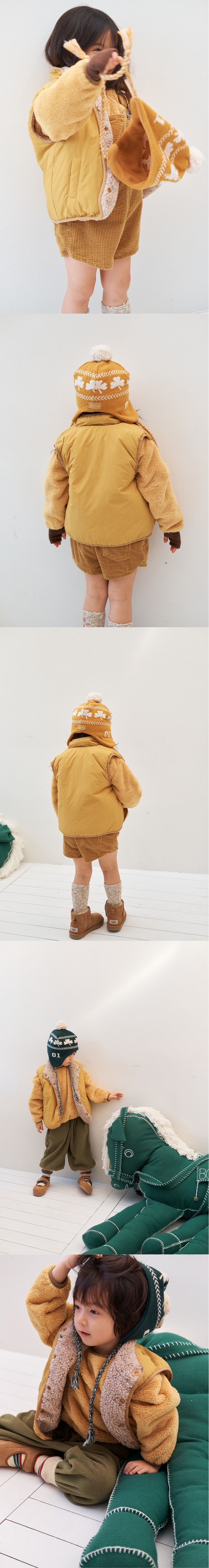 Jejeunosity - Korean Children Fashion - #childofig - Back Tumbling Vest (Kids) - 4