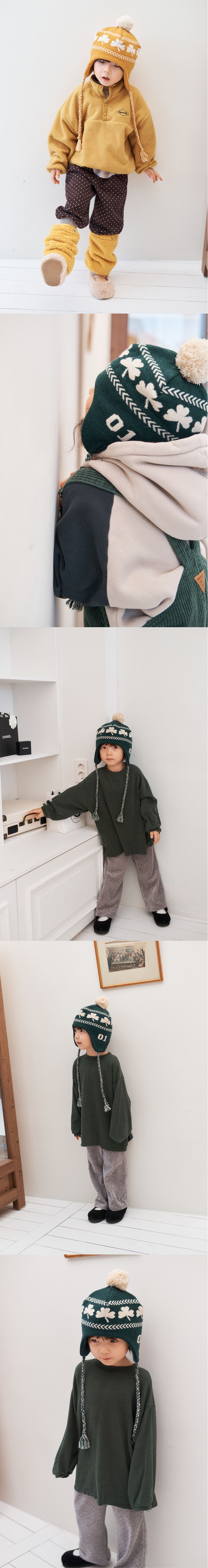 Jejeunosity - Korean Children Fashion - #prettylittlegirls - Lucky Beanie - 4