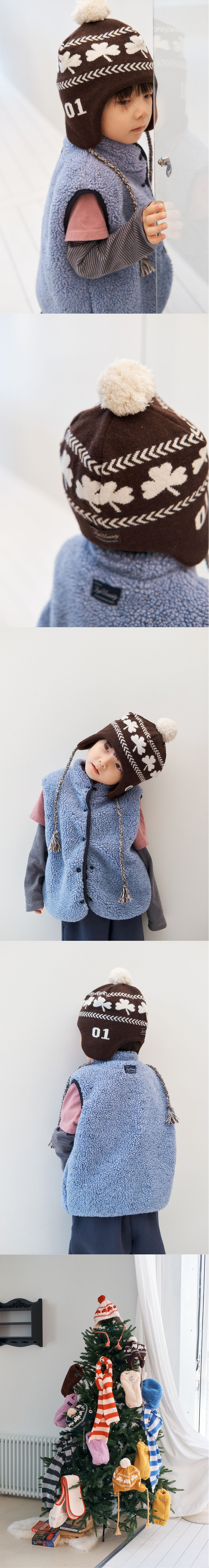 Jejeunosity - Korean Children Fashion - #childrensboutique - Lucky Beanie - 6