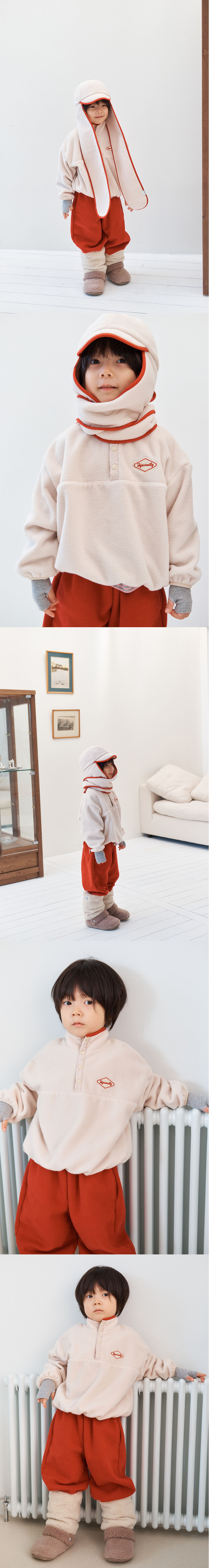 Jejeunosity - Korean Children Fashion - #designkidswear - Fleece Anorak (Kids) - 2