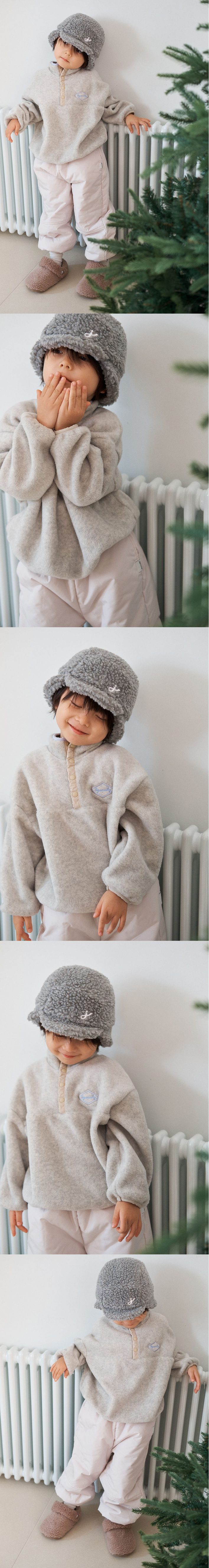 Jejeunosity - Korean Children Fashion - #kidsshorts - Fleece Anorak (Kids) - 5