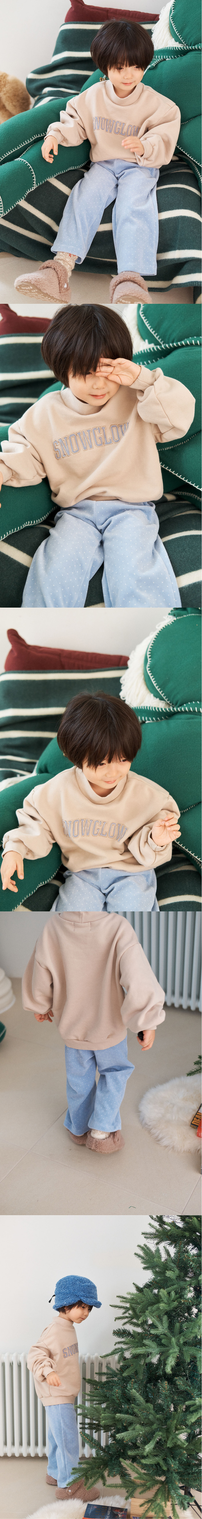 Jejeunosity - Korean Children Fashion - #kidzfashiontrend - Snow Sweatshirt (Kids) - 2