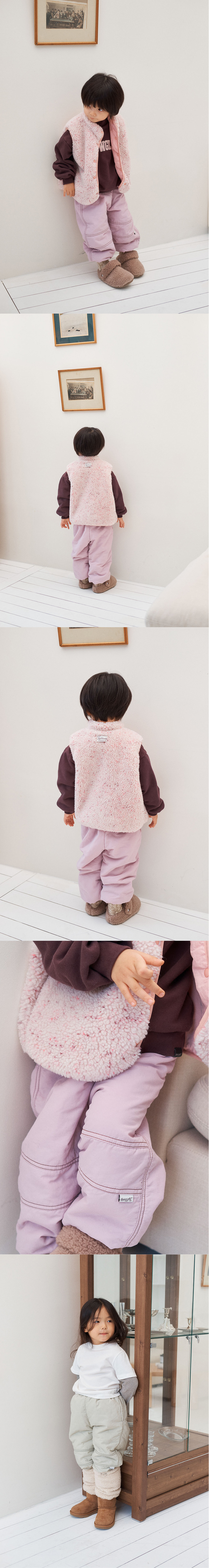 Jejeunosity - Korean Children Fashion - #kidzfashiontrend - Bibi Padded Pants (Junior) - 2