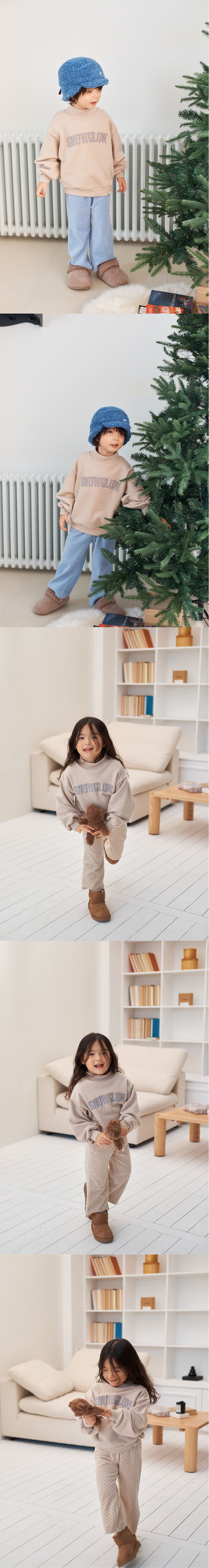 Jejeunosity - Korean Children Fashion - #littlefashionista - Snow Sweatshirt (Junior) - 3