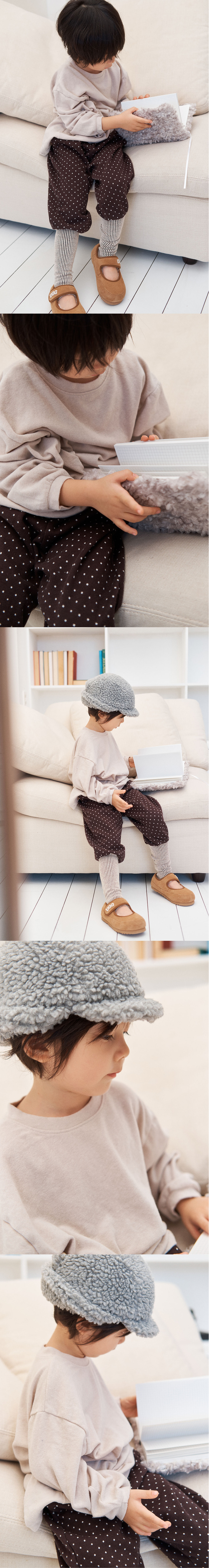 Jejeunosity - Korean Children Fashion - #littlefashionista - Peach Brushed Tee - 2