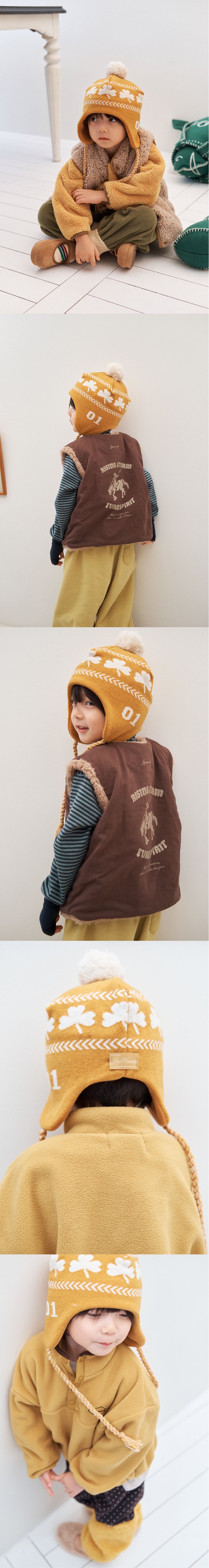 Jejeunosity - Korean Children Fashion - #prettylittlegirls - Lucky Beanie - 3